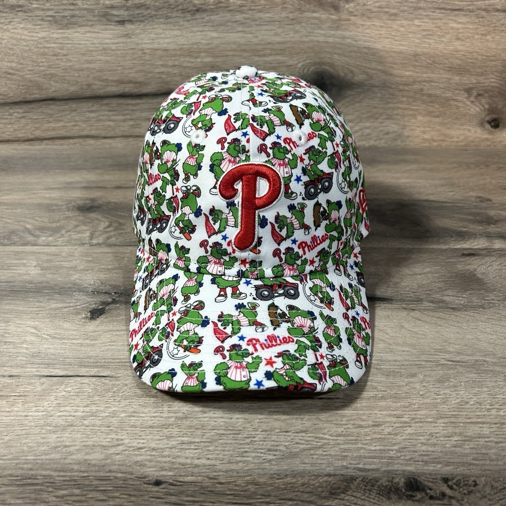 PHILLIE PHANATIC SCATTER ADJUSTABLE PHILLIES HAT NEW ERA CAP YOUTH